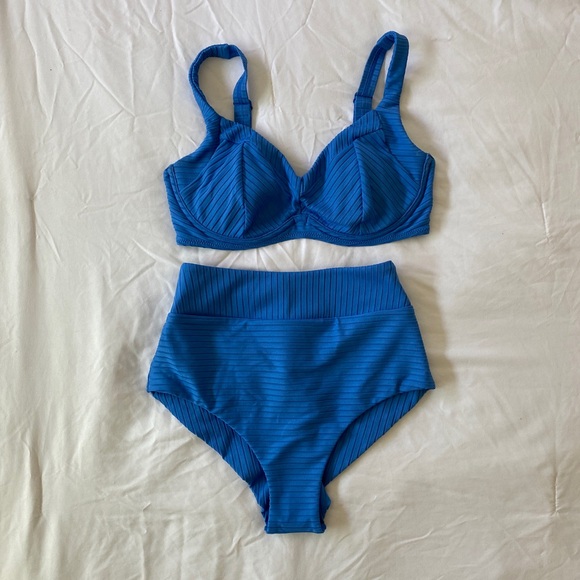 Rip Curl Eco Premium Hi-Waist Cheeky Bikini Bottom - Picture 4 of 8